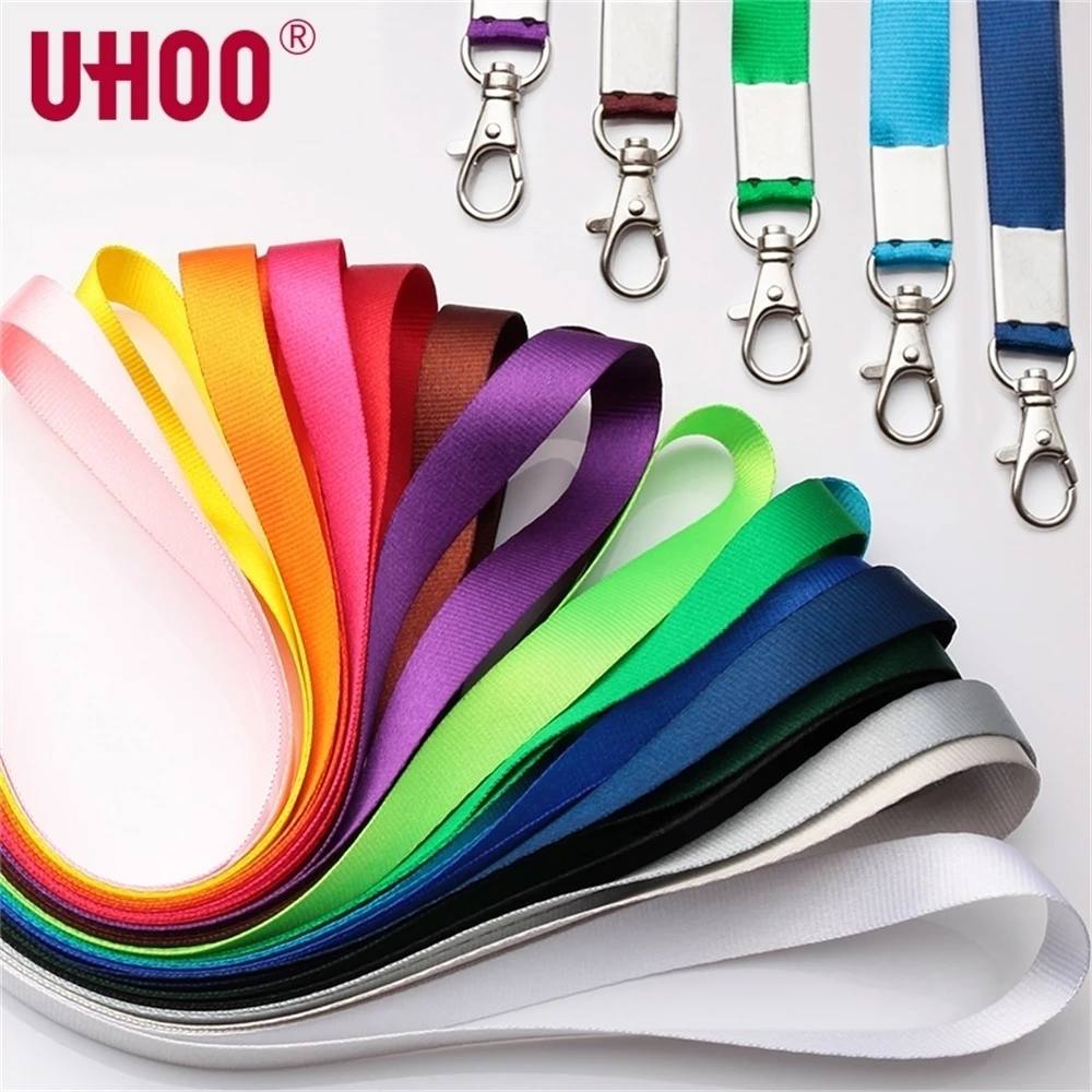 Id Name Tag Case Hook Rope 24pcs Uhoo 6742 15mm Lobster Lanyard Business Name Id Card Holder Neck Badge Holder Suspension Cord