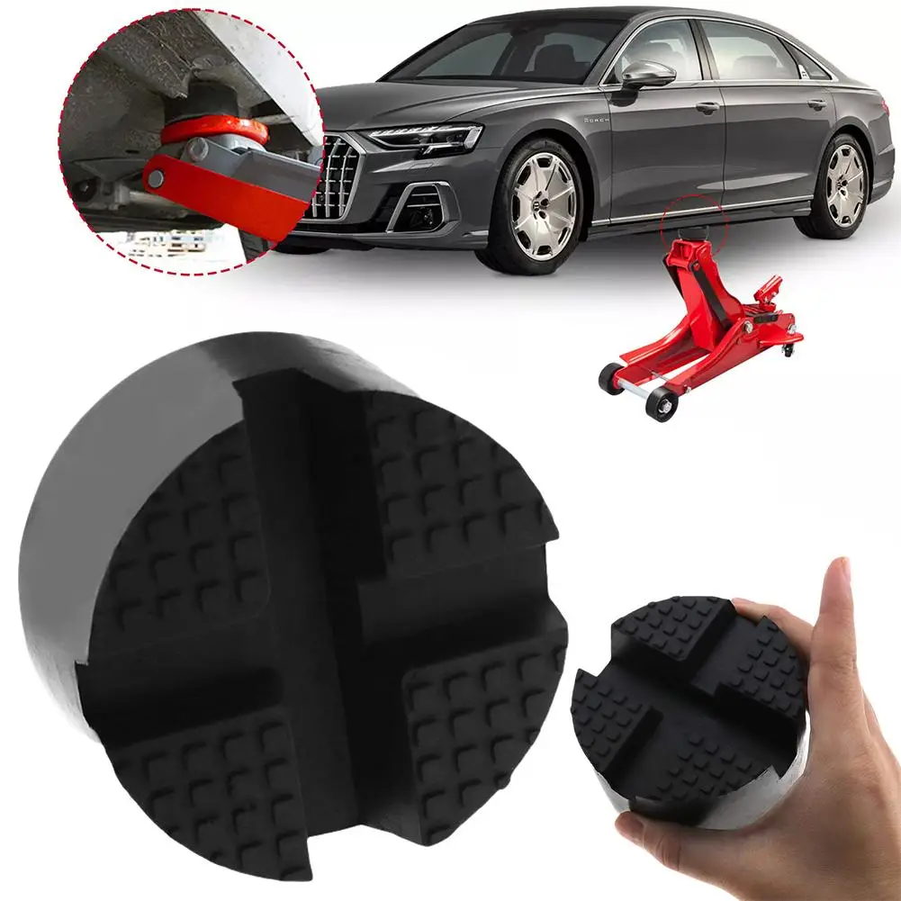 Universal Car Lift Jack Stand Rubber Pads Floor Slotted Car Jack Rubber Pad High Quality Anti Slip Car Lifting Rubber Pad