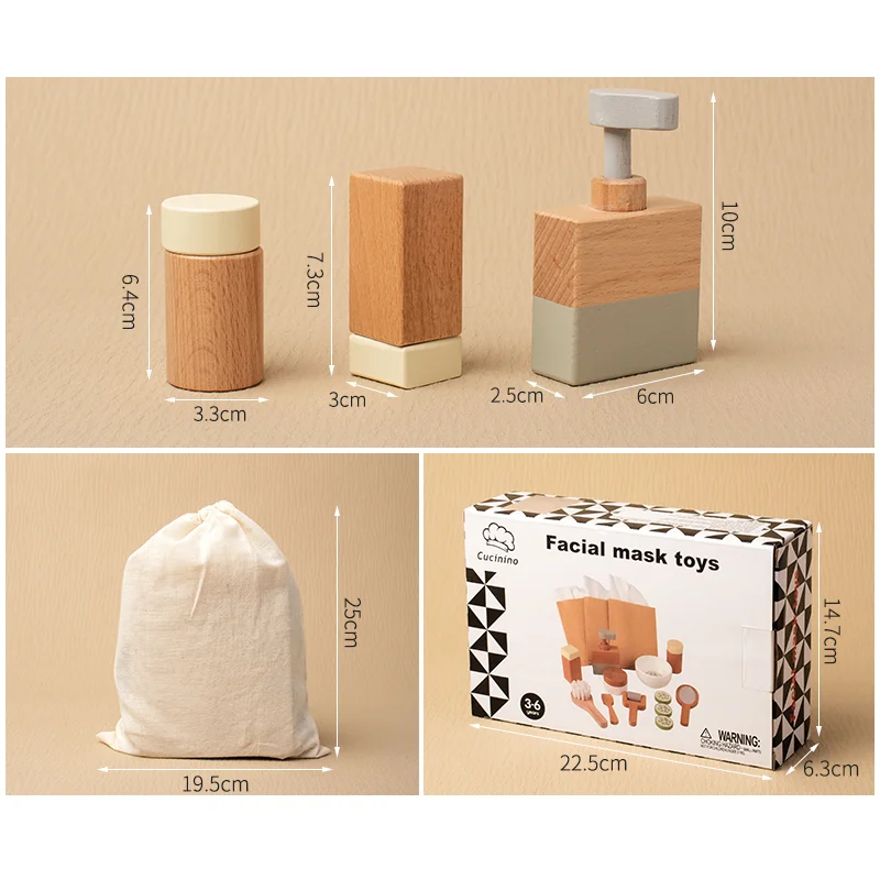 ألعاب محاكاة الجمال للأطفال ، لغز التعليم المبكر المرح ، تصنيع الخشب الصلب ، لعب الأدوار ، هدايا للفتيان والفتيات