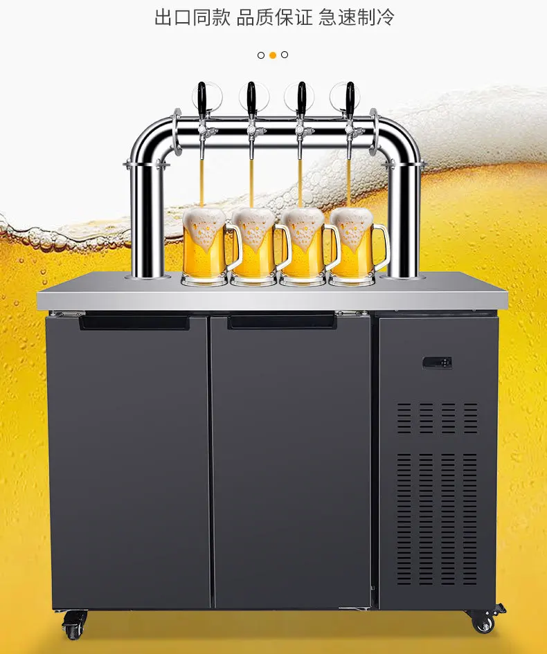 Electric Stainless Steel Beer Dispenser 20L/30L/50L Beer Keg Dispenser Beer Kegerator Cooler Machine with Digital Display