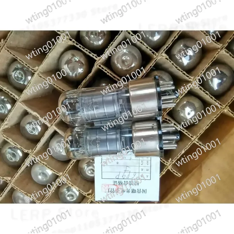 for 6p9p Vacuum Tube Glass Envelope with Vintage Original Packaging and Matching Era Authentic Certification High Fidelity