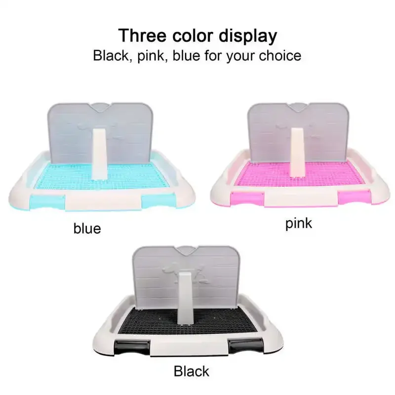 Small Dogs Under 15 Pounds Simulated Wall Pet Dog Toilet Puppy Training Urination Potty Tray for Efficient Indoor Training of Yo