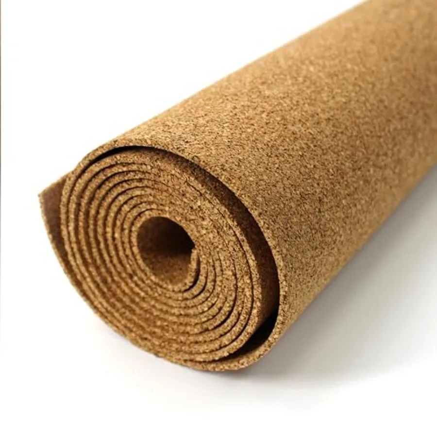 Cork Roll 3MM - DIY Bulletin Board, Wall Accent, Décor, Soundproofing, Cork Board Roll, Push Pin Display, Home, School, Office