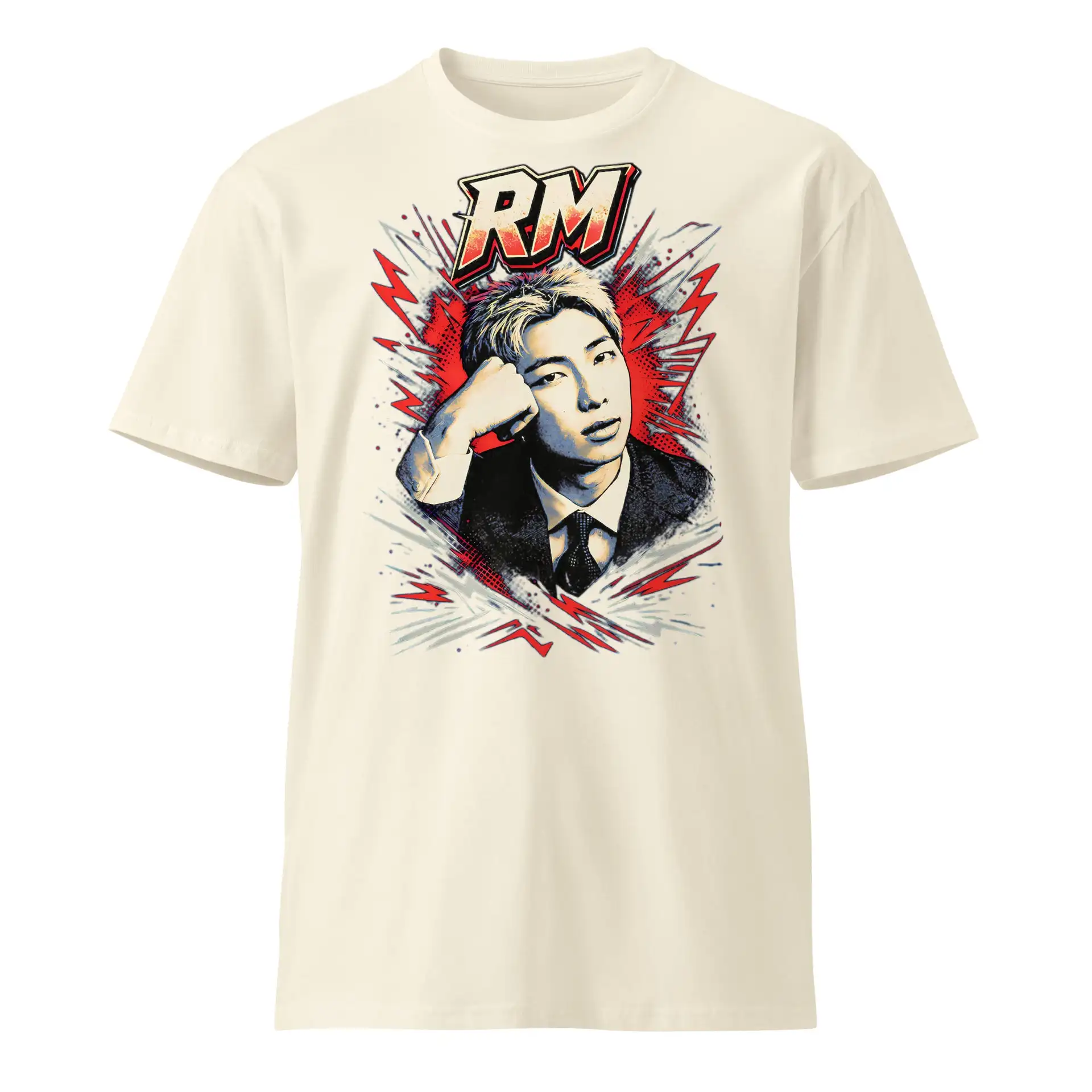 BTS RM Taehyung 2026 World Tour Doppelseitiges Grafik-T-Shirt mit Porträt und Tour-Städtenliste Kpop-Fans T-Shirt für Männer, Frauen und Kinder – Detail 7