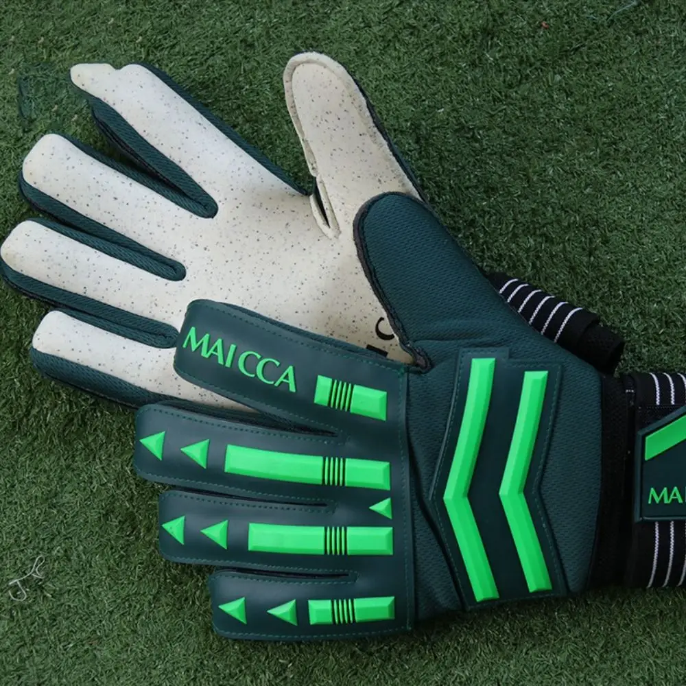 Anti-Slip Goalie Gloves Cushioning Wear Resistant Latex Gloves Major Soft Soccer Goalkeeper Gloves Play Football