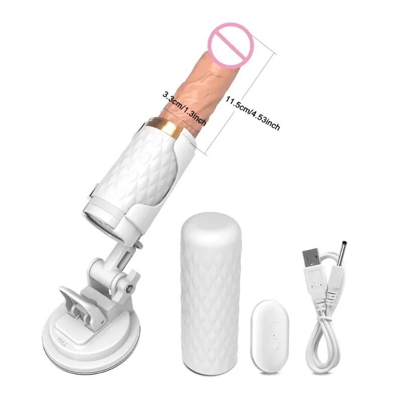 Sexy Adult Female Automatic Thrusting Dildo Vibrator for Women Masturbation Sex Machine Penetration Vagina Vibrator Adult Toys