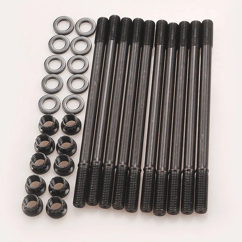 Auto parts cylinder head studs are suitable for honda b18c1 cylinder head screw set