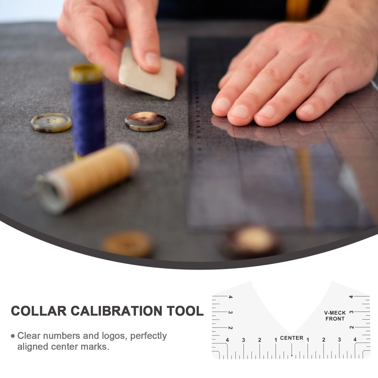 

8Pcs High Quality T-Shirt Centering Ruler Measuring Tool Clothing Size Chart