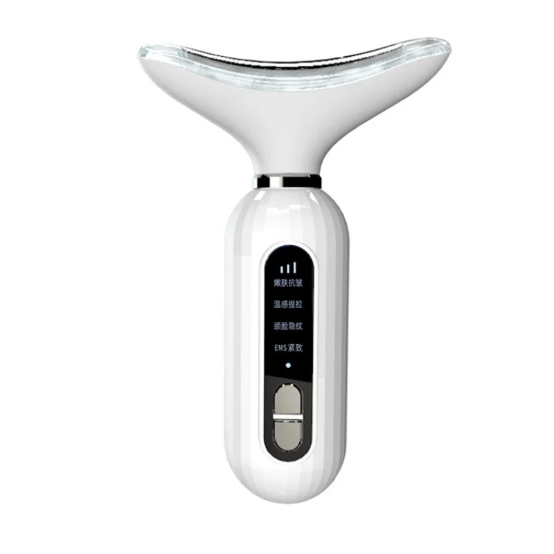 Thuisgebruik Schoonheidsapparaat Led Gezichts Hals V-Face Lifting Massager