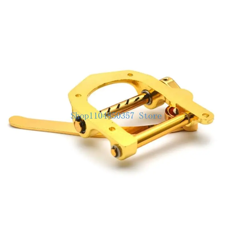 5asd Electric Guitar Tremolo Bridge with Frictionless Roller Bearing System and String Posts for Rapid String Replacement