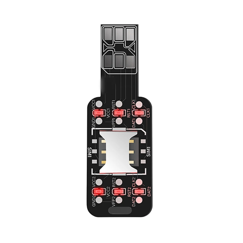Dual SIM Card Slot Tester for Mobile Phones Fast Detection of Short Circuits and Routes Suitable for Electrical Repair