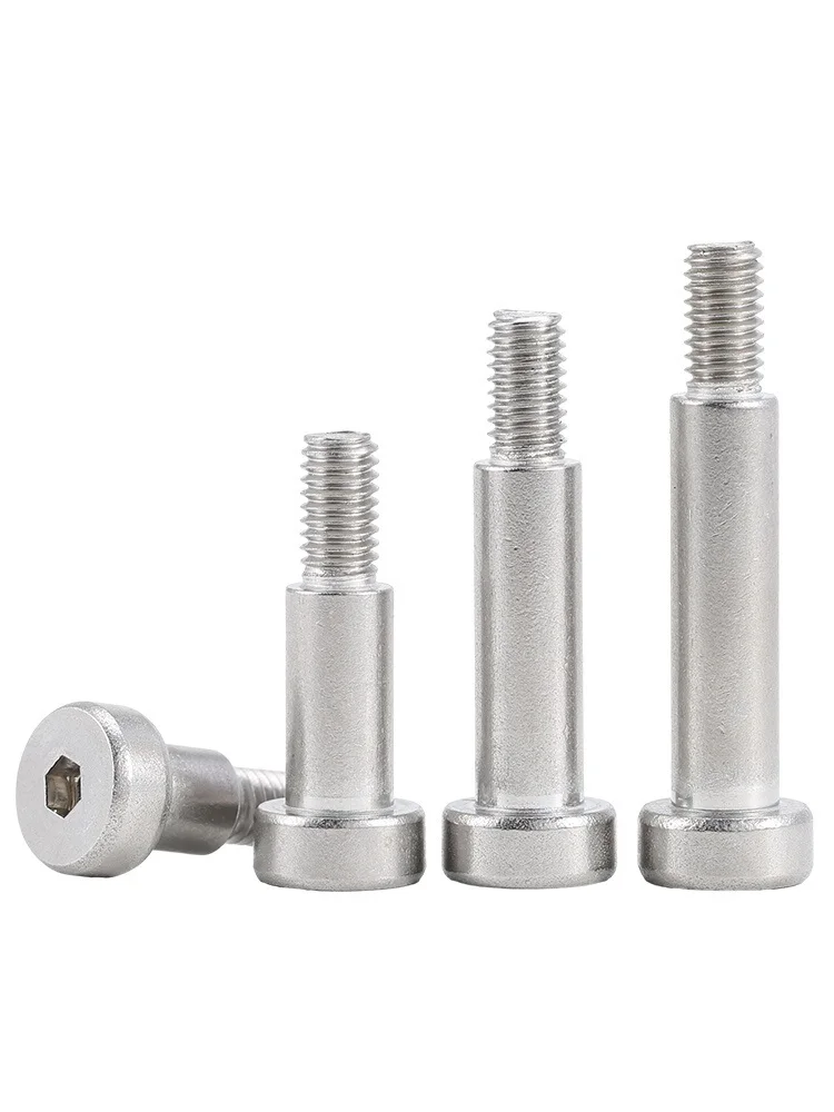 

D4-M3 304 A2 Stainless Steel Hex Hexagon Socket Cap Head Shouler Screw Bolt Bearing Shoulder Screw