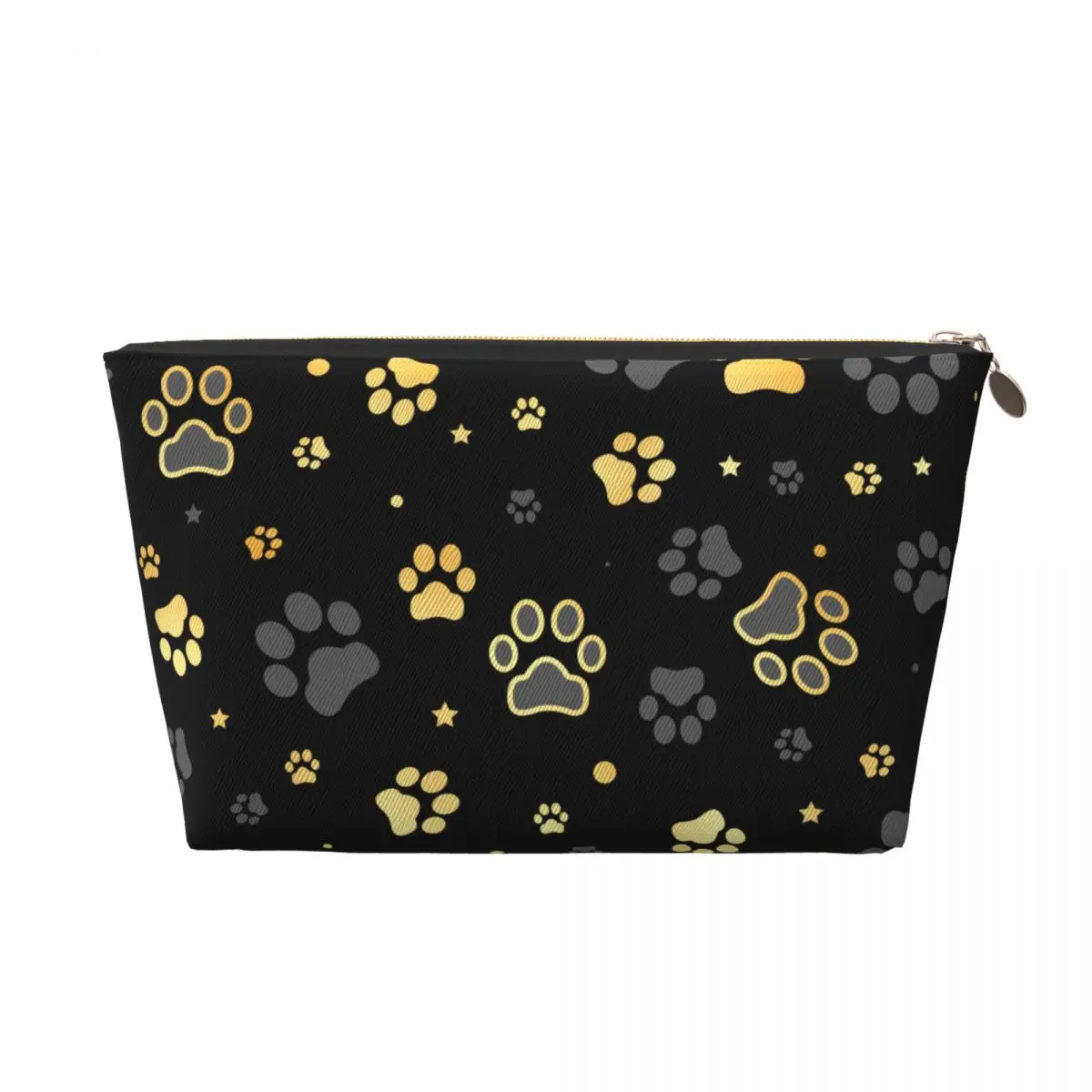 Custom Animal Footprint Dog Paw Prints Makeup Bag for Women Travel Cosmetic Organizer Fashion Storage Toiletry Bags