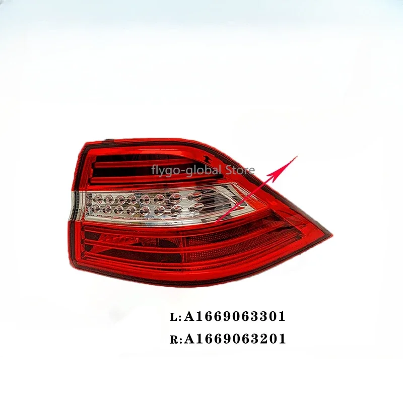 Suitable for Mercedes-Benz W166 rear tail  ML300 reverse light ML320 brake light ML350 tail light ML400 turn signal