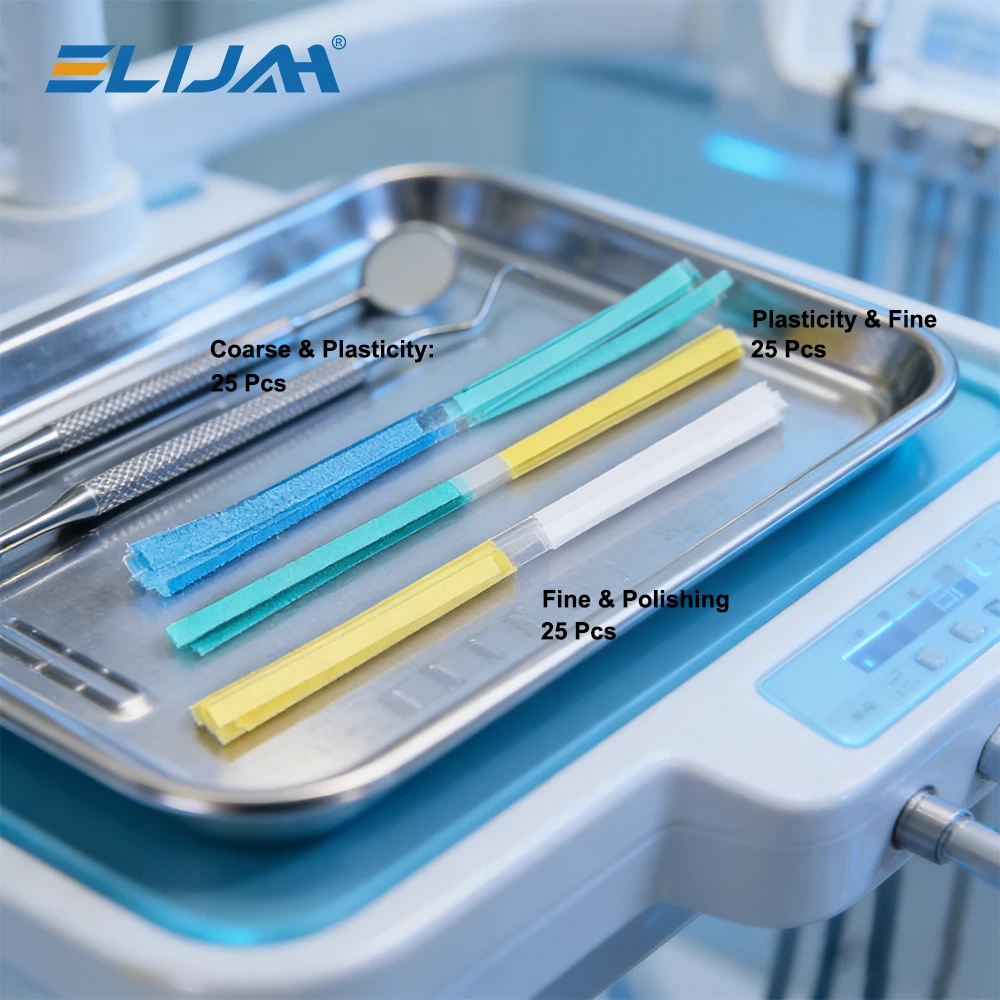 

ELIJAH 1/5/10Pcs Dental Polishing Disc/Strip Composite Gross Reduction Contouring Mandrel for Ceramics Glass Restorations