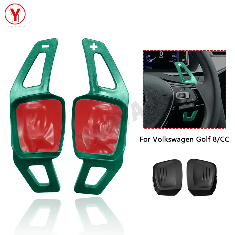 Paddle Shift For Volkswagen Golf 8 Mk8 B8 New CC TIGUAN L 2019 2020 2021 2022 2023 2024 Car Wheel DSG Shifter 