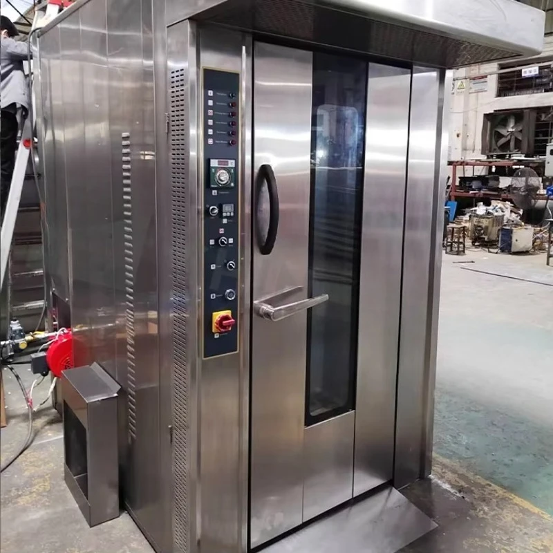 Forno diesel de gás elétrico rotativo digital industrial Forno de cozimento giratório de eletricidade