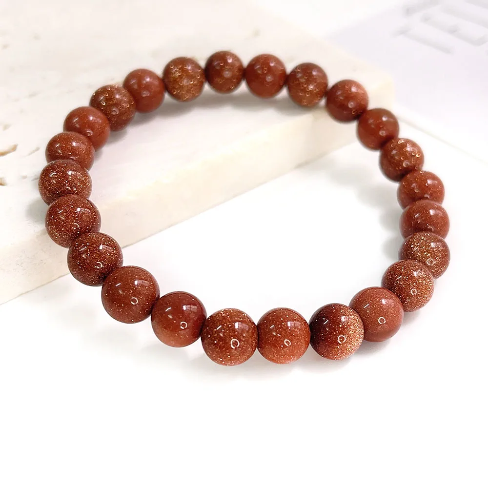 Natuursteen Kralen Armband Voor Vrouwen Mannen Agaat Crystal Kwarts Aquamarines Jades Sieraden Agaten Elastische Armband Armbanden 6 8Mm