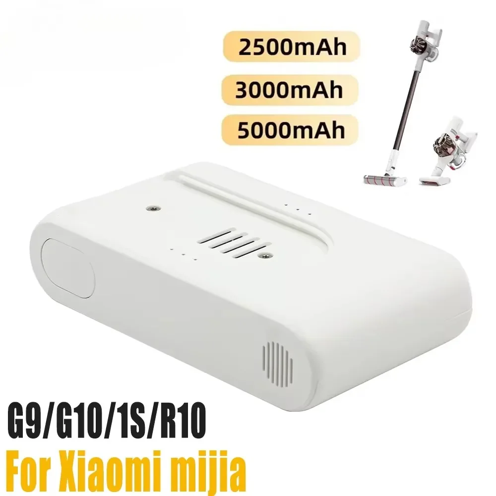 Batteria ricaricabile agli ioni di litio originale da 25,2 V 5000 mAh per Xiaomi Mijia Dreame G9 G10 T10 R10 Aspirapolvere wireless