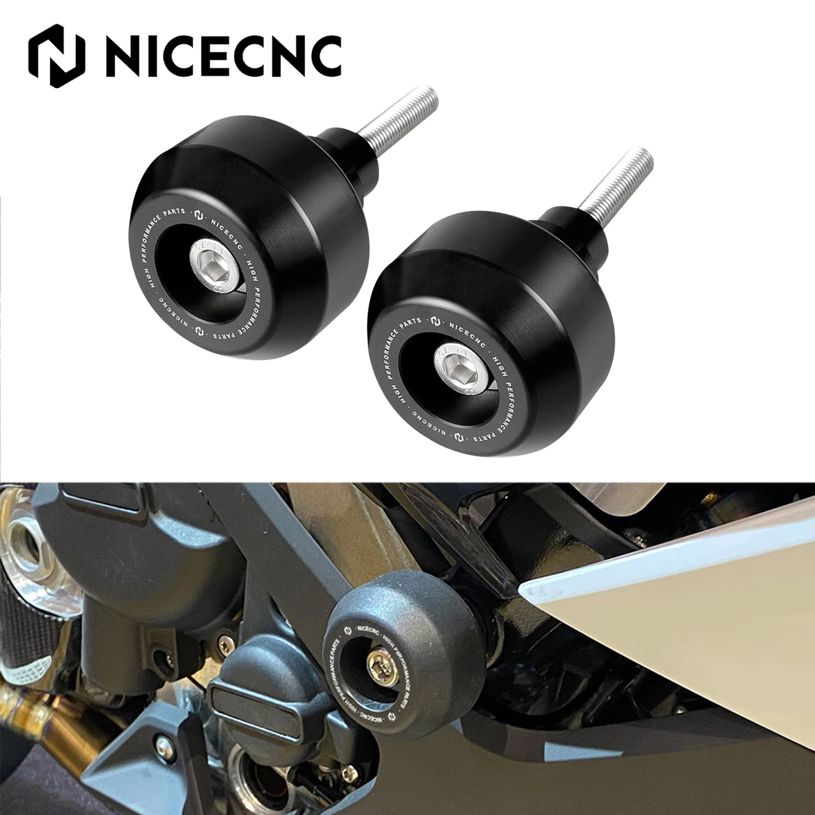 

For 2019-2022 BMW S1000RR Motorcycle Frame Crash Pad Engine Guard Sliders Protector Falling Protection