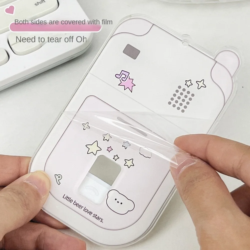 

Милый 3-дюймовый держатель для фотокарт Kpop, акриловая рамка для фотокарт с изображением идола, сумка в форме мобильного телефона/камеры, подвеска