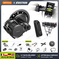 BAFANG 52V 1000W BBSHD Mid Driver Motor Kit with 52VBattery Electric Bike Conversion Peak 1450W 160N.m 48V eBike Engine 8Fun Kit
