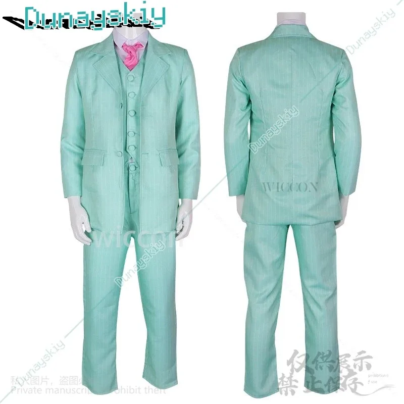 CyAnime طوكيو تأثيري الانتقامون ريندو هايتاني تأثيري حلي الأخضر موحدة معطف السراويل الباروكات لجميع القديسين عيد الميلاد رجل كوس #4