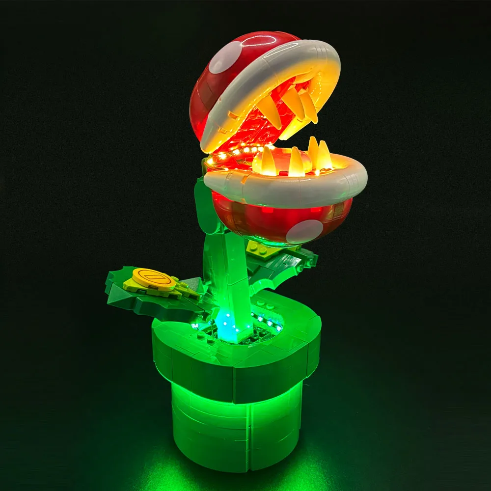 LYBMTWF LED Light Set For 71426 Piranha Plant Building Blocks (NOT Include The Model Bricks)