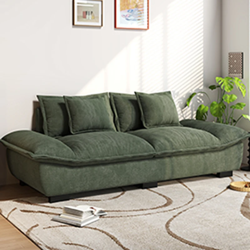 Puffs Minimalist Living Room Sofas Recliner Modern Nordic Cloud Living Room Sofas Replica Relaxing Muebles Postmodern Furniture