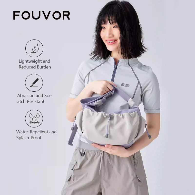 

FOUVOR женская легкая сумка для пельменей легкая устойчивая к царапинам сумка через плечо для путешествий спортивные повседневные сумки на плечо 3047-10