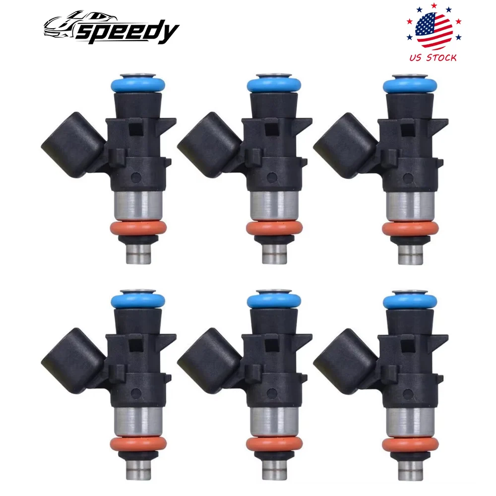 

5184085AC 0280158233 1 комплект из 6 топливных форсунок для Chrysler Dodge Ram Jeep 3.6L 4G2269 FJ1147