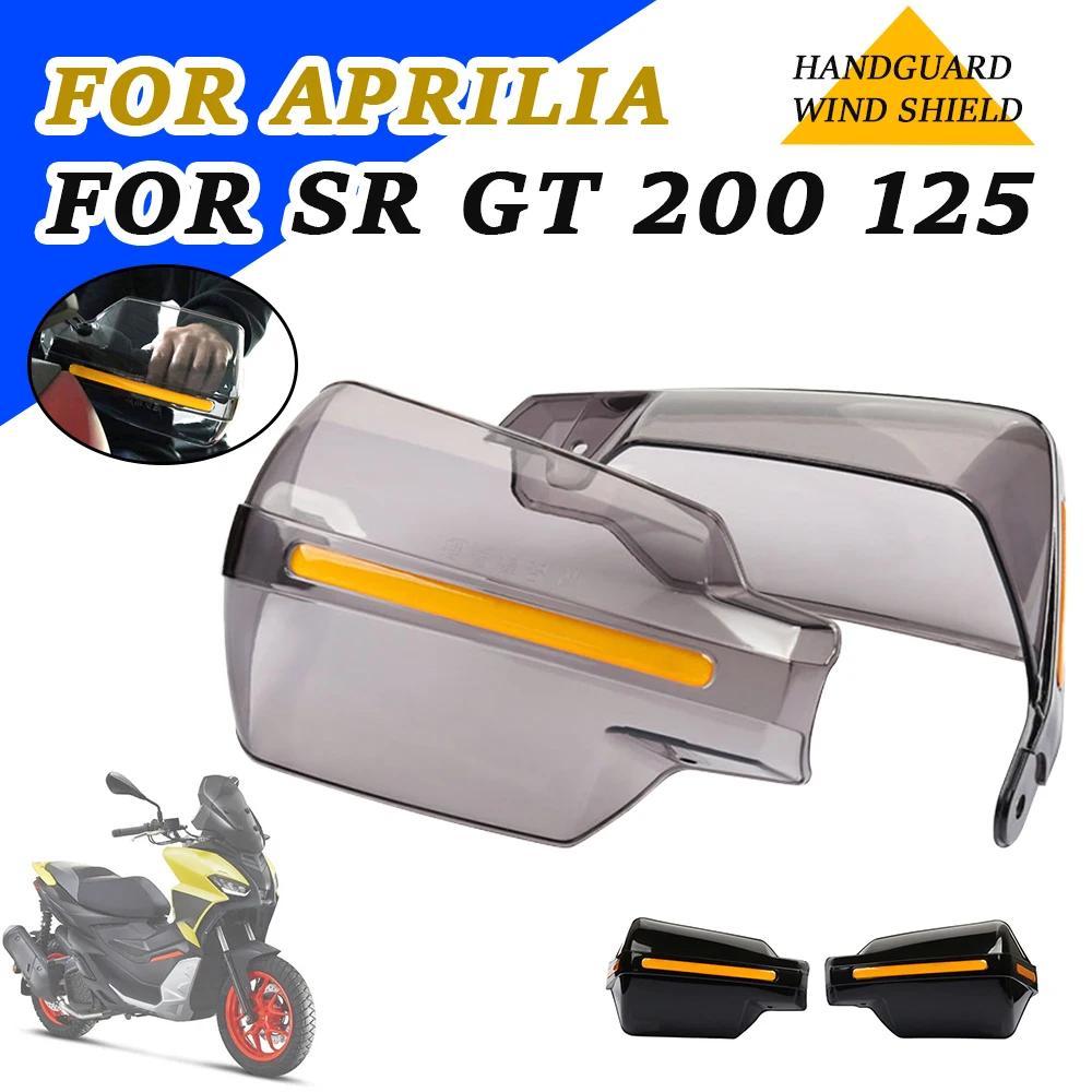 Motorcycle Accessories Handguard Shield Hand Guard Protector Windshield For Aprilia SR GT 200 125 SRGT200 SRGT125 SR 200 GT 2023