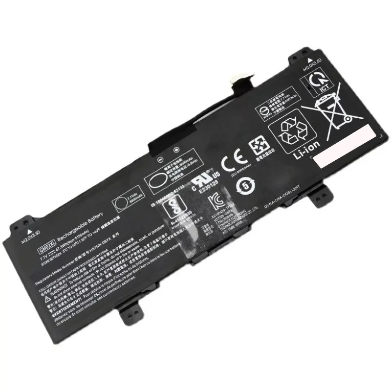 GM02XL 7.7V 47.3Wh Laptop Battery for HP Chromebook 14 G5 917679-271 HSTNN-DB7X HSTNN-UB7M