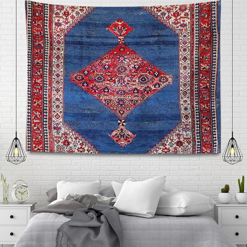 Home decoration Wall tapestry aesthetic room boho accessories wall hanging fabric autumn mandala decor vintage Morocco Bedroom