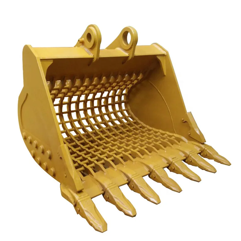 Excavator 1 M3 Skeleton Bucket with 100*100 mm Hole Size