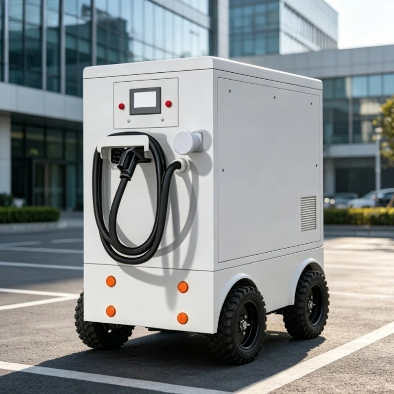 Customized LiFePO4 Remote‑Controlled Mobile DC Fast EV Charging Station Pure Sine Wave with Flash Emergency Power Supply