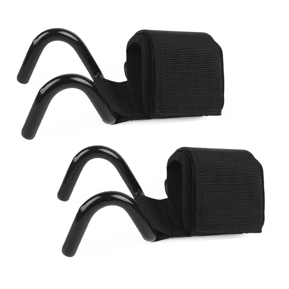 

1Pair Unsex Gym Weight Lifting Wrist Straps Hand Bar Pull-up Assist Strength Grip Training Hook Glove Strength Training Aid