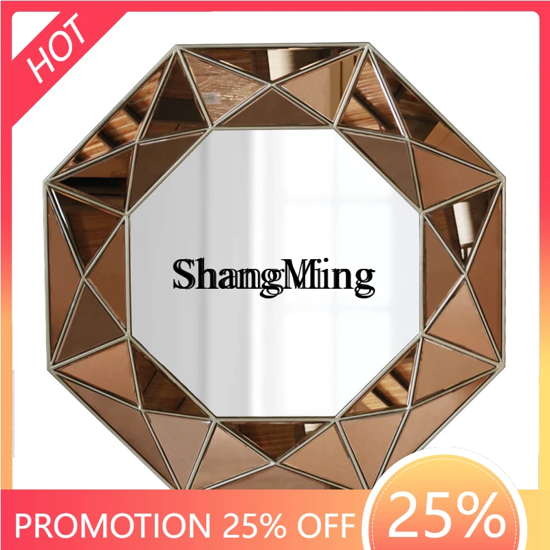 

FG entrance decorative mirror wall decoration wall hanging toilet bathroom toilet washstand dressing mirror