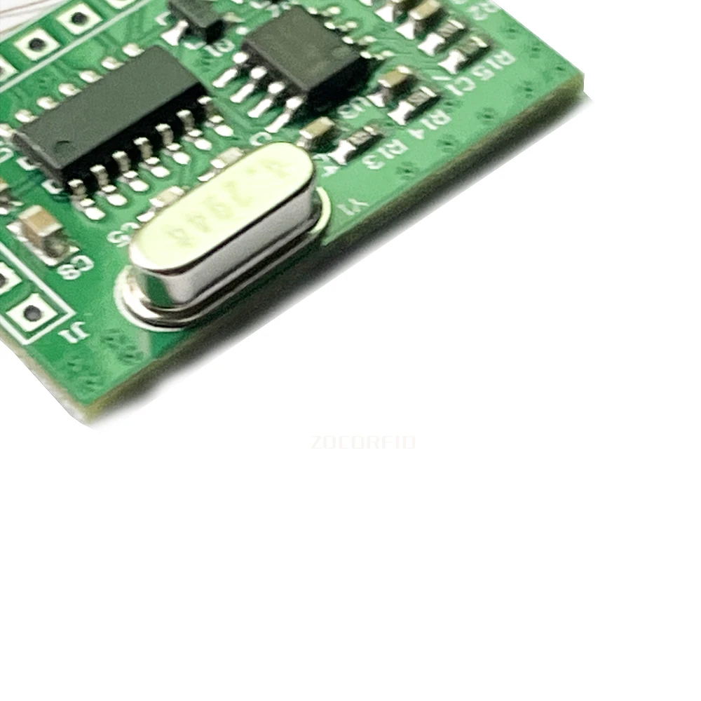 EM4305 FDX-B สัตว์ Tag Reader โมดูลอินเทอร์เฟซ UART รองรับ 134.2 Khz FDX-B EM4305 ISO11785/84