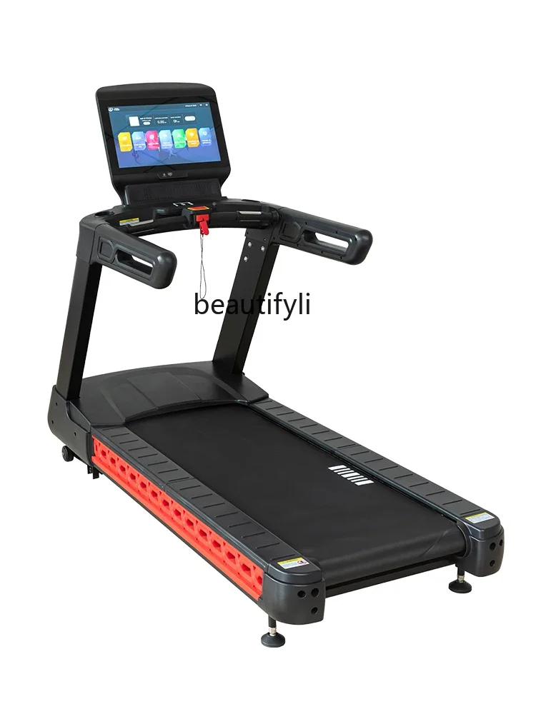 

New Commercial treadmill gym Large silent multi-function intelligent shock-absorbing treadmill