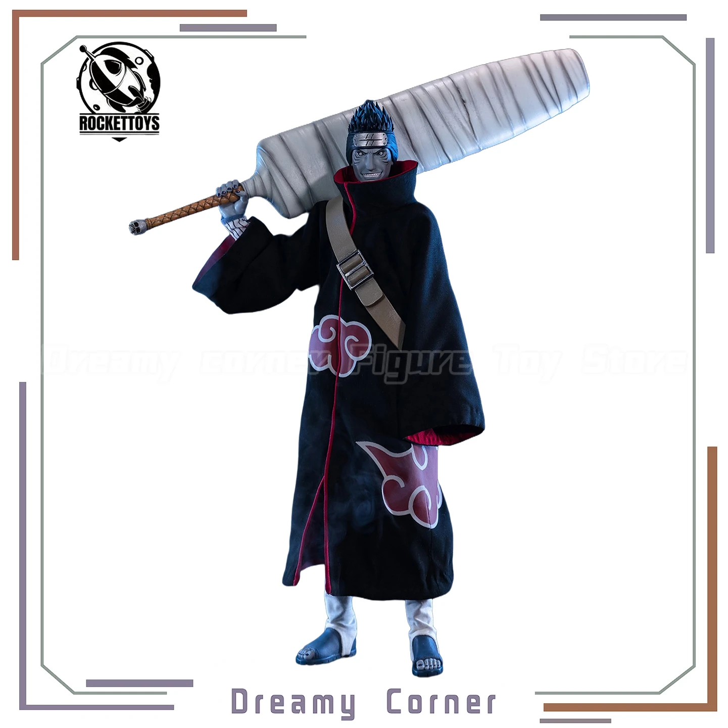 

【В наличии】Оригинальная фигурка RocketToys ROC-007 NARUTO Shippuden Hoshigaki Kisame 1/6, модель игрушки