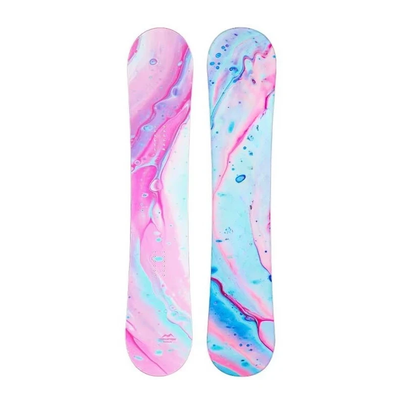 Freestyle Ski Board 164cm Racing Upgrade Fiberglass Adult Flat Cut Slide Holder Set Snowboard Bindings