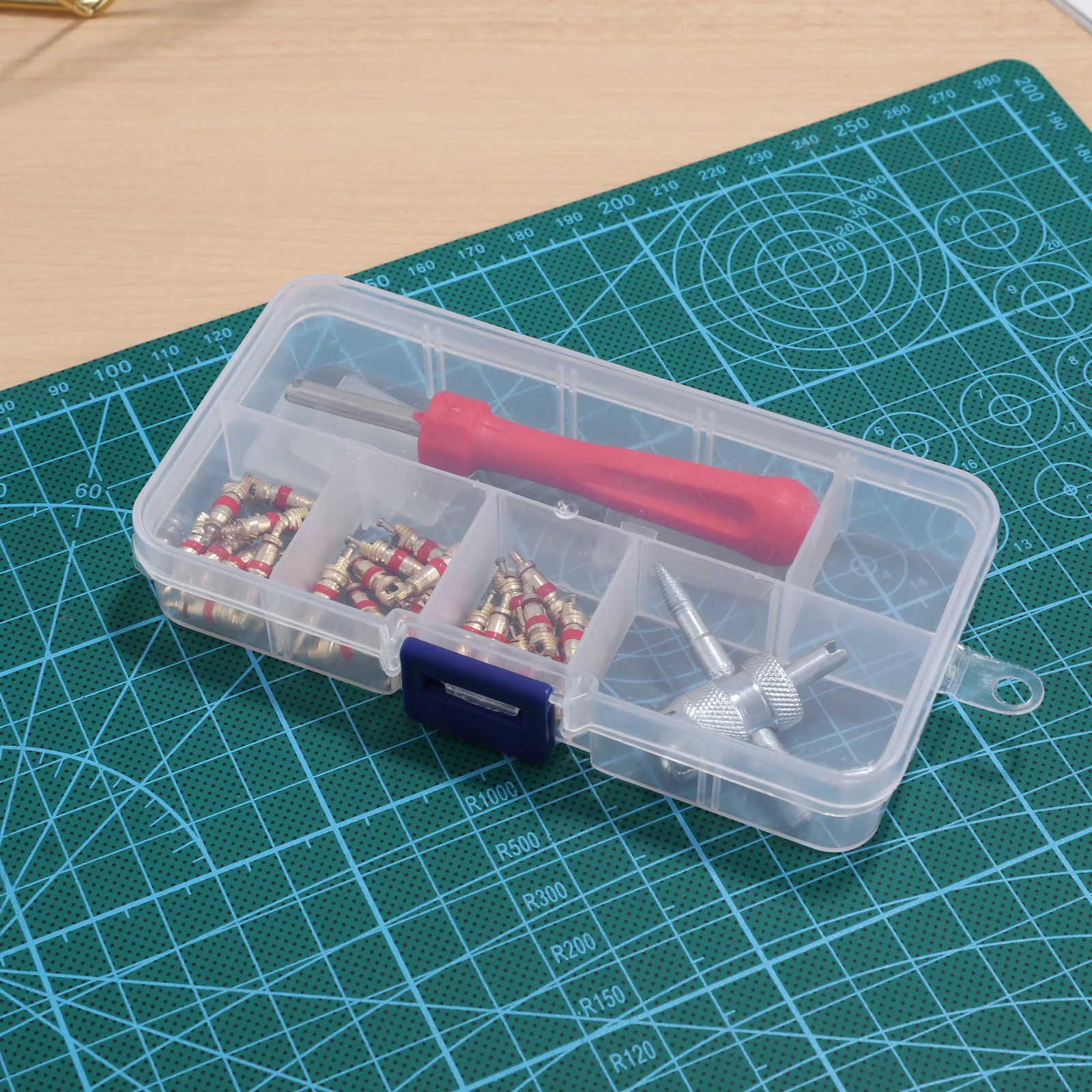 

32pcs Core Removal Tool Wrench Set For Cars Trucks Bikes Motorcycles Tire Valve Air Mouth Adjustment Durable Repair Tool