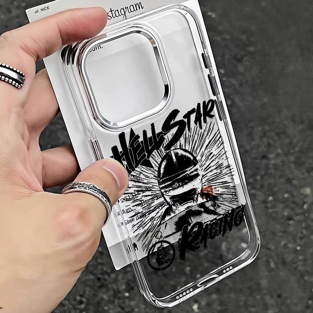 Fashion Cool Hot Phone Case For IPhone 17 16e 16 15 14 13 12 11 Mini Pro Max X XR XSMAX 8 7 Air Plus H-H-HellstarS Soft Cover view 5