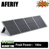 AFERIY Foldable Portable 100W Solar Panel for Portable Power Station