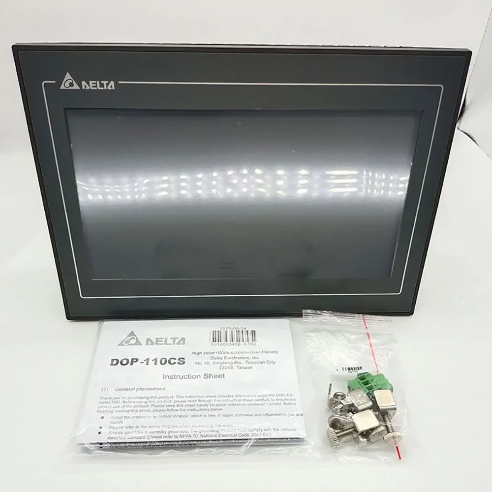 Delta 10 Inch HMI DOP110CS DOP110CS DOP110WS DOP110CG DOP110IS DOP110IG Human Machine Interface Industrial Display