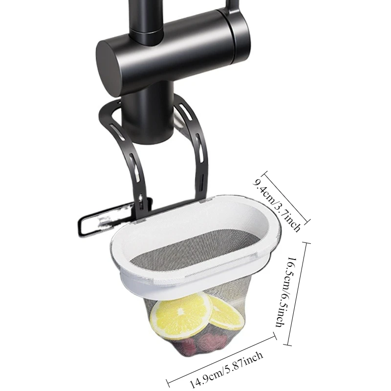

Sink Filter Hanging Bag Kitchen Sink Disposable Filter Leftovers Food Waste Residue Drain Screen