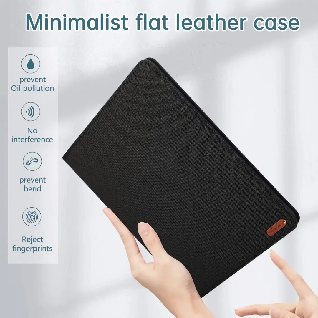 

For IPad Air 10.9 Pro 11 12.9 13 inch M2 M3 M4 M5 Smart Pencil Holder Tablet Case Flip PU Leather Stand Cover Protective Funda