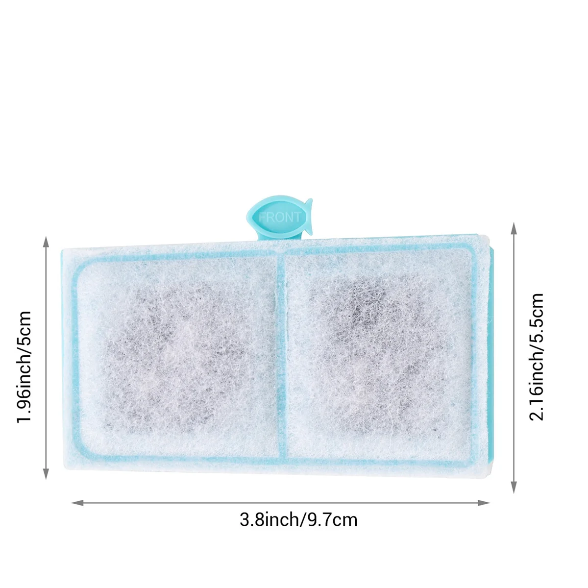 Cartucce filtranti per elementi EF-S Top Fin e BF5 BETTAFLO, cartuccia sostitutiva per acquario addensata con Zeolite HOT