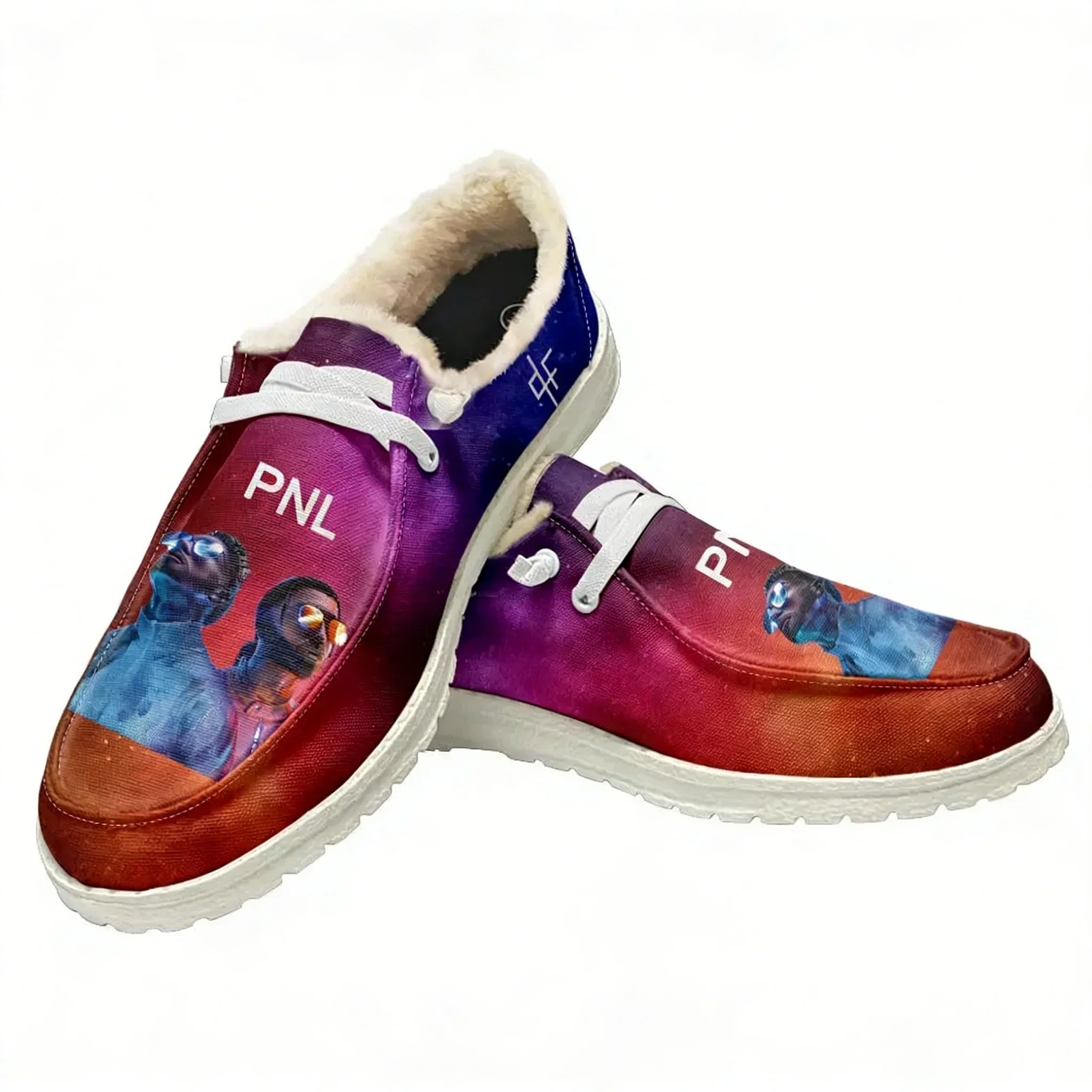 

Плюшевые лоферы Le Monde Chico, коллекция PNL, французский рэпер, мужские и женские повседневные туфли на плоской подошве, теплая легкая обувь, индивидуальный дизайн, белые.